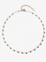 Personalized Pearl Necklace for Women, Elegant Minimalist Jewelry, French Chic Luxury Gift