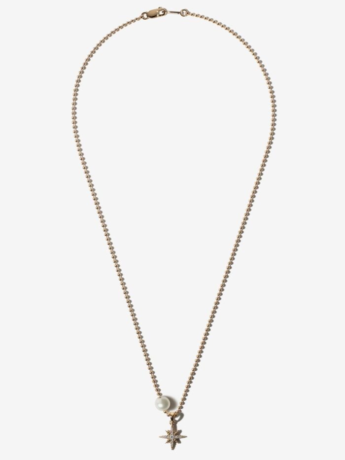 Personalized Pearl Necklace for Women, Elegant Minimalist Jewelry, French Chic Luxury Gift - 图片 1