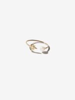 French Style Pearl Ring for Women, Elegant Minimalist Design, Luxury Jewelry Gift